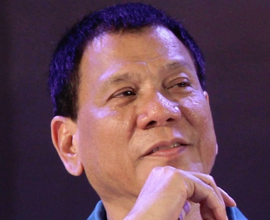 Filipino President Rodrigo Duterte